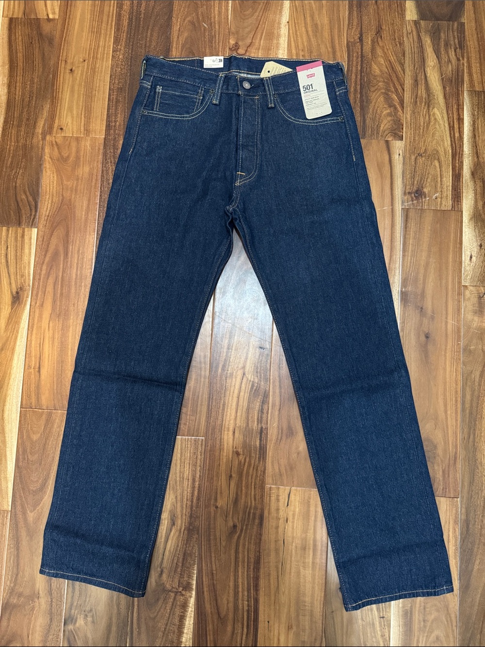 Levi's Straight Men's Jeans in Deep Indigo